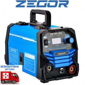 Зварювальний напівавтомат Zegor MIG-297 MINI(TIG) (Сварка МIG-MMA-TIG)