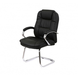 Крісло конференційне АКЛАС Лемош CF чорне