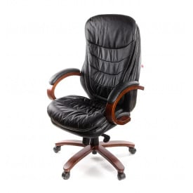 Крісло АКЛАС Валенсія Soft EX MB Чорне