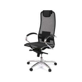 Крісло АКЛАС Сакура Net MB чорне