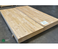 Плита МДФ, шпонированная дубом в сучках (под паркет), 19 мм 1,033x2,8 м