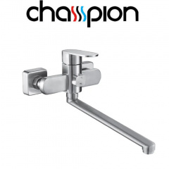 Смеситель для ванны длинный нос Champion AVA (Chr-006) EURO, SUS304 из нержавеюшей стали Гуляйполе