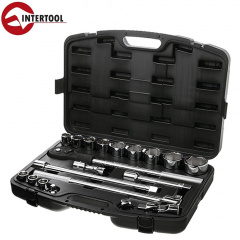 Набор инструментов профессиональный INTERTOOL (3/4 ", 20 ед. (гол.19-50мм), Cr-V) (ET-6023) Львів