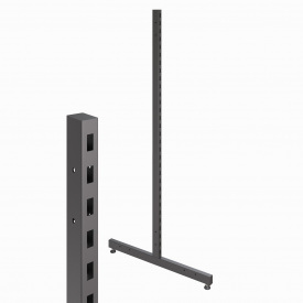 Стойка двусторонняя для магазина одежды