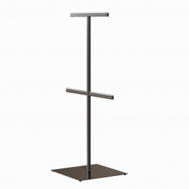 Вішалка-стійка двоярусна для одягу.