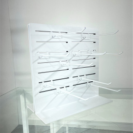 Стойка-вешалка аксессуарная настольная ПРЕМИУМ металлическая