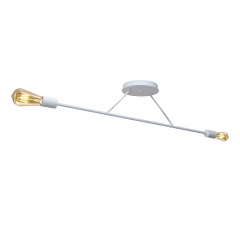 Люстра підвісна MSK Electric Asket на дві лампи Е27 NL 10320-2 WH Білий (619549) Полтава