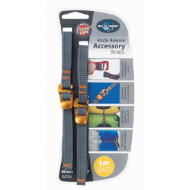 Ремінь для стягувань Sea To Summit Accessory Strap With Hook Buckle 10 мм 1 м (1033-STS ATDASH101.0)