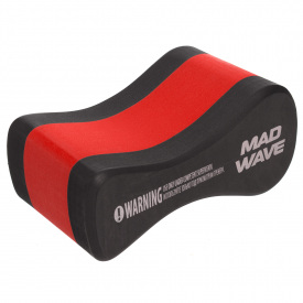 Колобашка для плавания MadWave EXT M072003 Красный-Черный