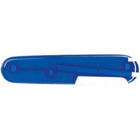 Задняя накладка для ножа Victorinox с штопором blue translucent 84 мм (C.2602.T4)