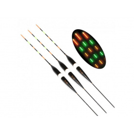 Набор из 3 светящихся LED поплавков для ночной рыбалки