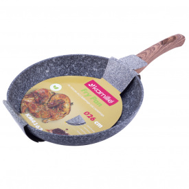 Сковородка 26см из алюминия для индукции и газа KL226135 Kamille