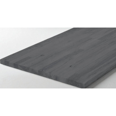 Столик журнальный Tobi Sho ЛофтВуд/G1 с ясеня для гостинной, офиса, приемной, терассы Графит, 500х1200х600 мм Калуш