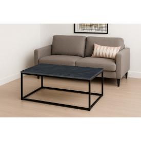 Столик журнальний Tobi Sho Урбан/G4 ДСП для вітальні, офісу, приймальні Вугільний камінь, 500х1140х470 мм