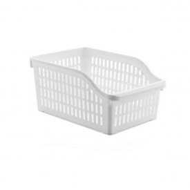 Лоток у холодильник Полімерпобут 20 x 30 х 14 см білий ПБ-799