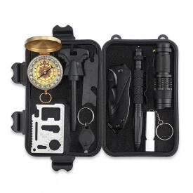 Туристический набор для выживания RIAS RL-128 9в1 многофункциональный (3_03441)