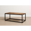 Журнальний столик Tobi Sho Урбан/G4 з ясена для вітальні, офісу, приймальні, тераси Дуб, 500х1200х600 мм Королево