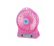 Вентилятор настольный Mini Fan XSFS-01 7183 Розовый (30151437С)