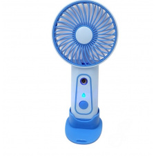 Вентилятор ручной Mini Fan 1569 17x8 см Голубой (30151443А)
