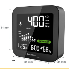 Метеостанция Technoline WL1025 Black (WL1025) Київ