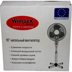 Напольный вентилятор WimpeX Wx-1603 R Бело-синий (2104618592) Мукачево