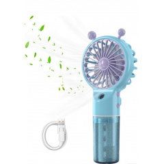 Ручной мини-вентилятор Mini Fan 6618 Голубой (30151446А) Охтирка