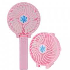 Портативный вентилятор Handy Mini Fan 18650 Розовый (200713 - 5) Ладан