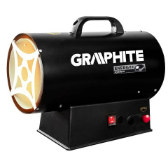 Теплова гармата газова Graphite акумуляторна 15 кВт 18В (58GE100) Королёво