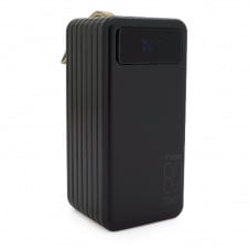 Повербанк Powerbank TX-80 80000mAh, кабеля USB: Micro, Lighting, Type-C, White/Black, (1460g)