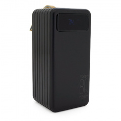 Повербанк Powerbank TX-80 80000mAh, кабеля USB: Micro, Lighting, Type-C, White/Black, (1460g) Черкассы