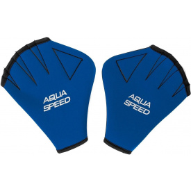 Перчатки для плавания Aqua Speed NEOPREN GLOVES 6180 (174) 24 x 19 см Синий (5908217661807)