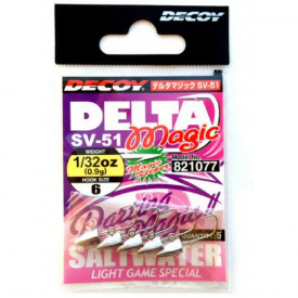 Джиг-головка Decoy SV-51 06 1.42g 5 шт/уп (1013-1562.02.67)