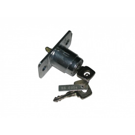 Замок багажника с личинками OEM ВАЗ 21099 хром (21099-5606070)