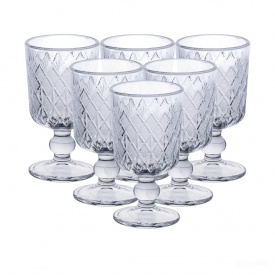 Набор рюмок YIWU 50 мл Прозрачный 6 шт (HP-19-129)