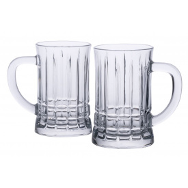 Набор пивных кружек YIWU 530 мл Прозрачный 2 шт (HP-19-144)