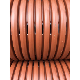 PipeLife Гофрована дренажна (перфорована) труба ПП SN8 400 6м градус перфорації 120-360