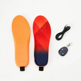 Устілки з підігрівом з акумулятором та пультом ДК No Brand 43-46 Червоно-синій (2426696498)