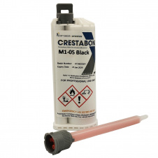 Клей структурний двокомпонентний Crestabond M1-05 Black 50 мл для металу, композитів, пластику
