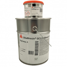 Эпоксидный гелькоут 5.35 кг комплект Sika Biresin GC115+GC05 зелёный, химстойкий, для форм и моделей