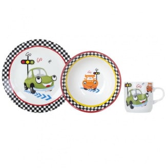 Набір дитячого посуду Limited edition Funny car C298