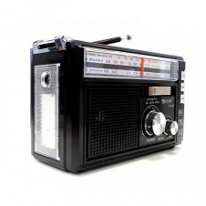 Портативне радіо Golon RX-382 MP3 USB з ліхтариком Black
