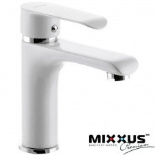 Змішувач для умивальника Mixxus Colorado White (Chr-001)
