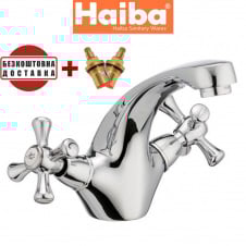 Смеситель для умывальника HAIBA DOMINOX (Chr-161)