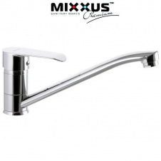 Змішувач для кухні ялинка на гайці 25см Mixxus Colorado (Chr-555)