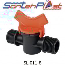 Кран із зовнішніми різьбленнями 1/2" для поливу DN1/2"*1/2" (КСН 16*1/2*1/2) Арт. SL-011-8
