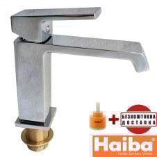 Змішувач для умивальника HAIBA Gaudi (Chr-001)