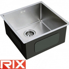 Кухонна мийка Rix WM 4843-220x1.0-SATIN