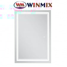 Дзеркало для ванної кімнати Winmix Premium QUADRO MR20-80x60-REVERSE (з LED-підсвічуванням, антизапотівання)