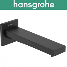 Вилив Hansgrohe (art 73410670) для ванни Tecturis E, чорний мат