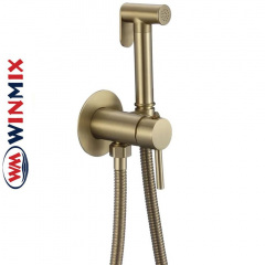 Змішувач для гігієнічного душу Winmix Premium Hans inner BRUSHED GOLD (Chr-002-A), Польща Хуст